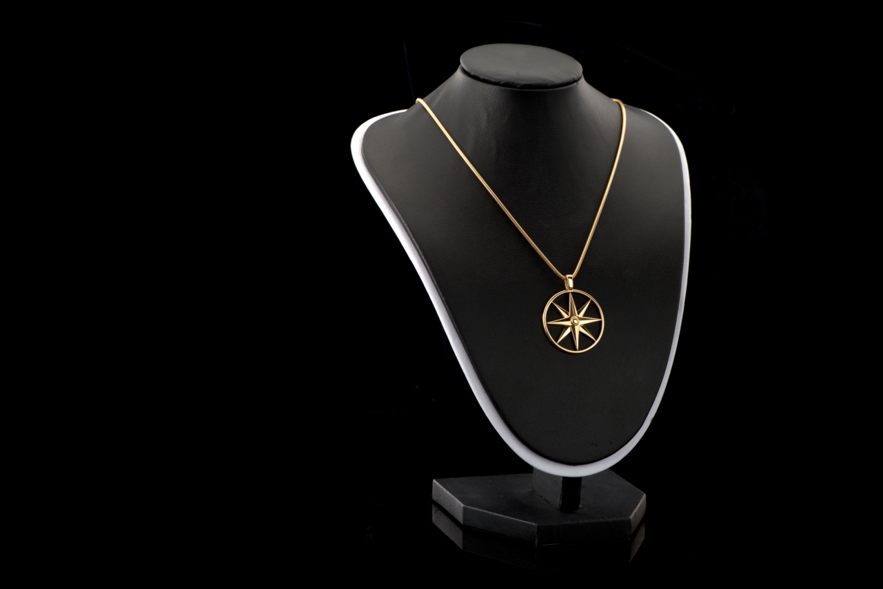 Амулет &quot;Звезда Союза&quot; из меди, позолоченный / Charm &quot;Union Star&quot;, gold plated copper - JEWELLERY
